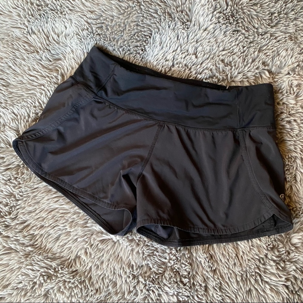 SOLD Black Lululemon Run Times Shorts
